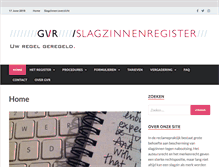 Tablet Screenshot of gvr-slagzinnenregister.nl